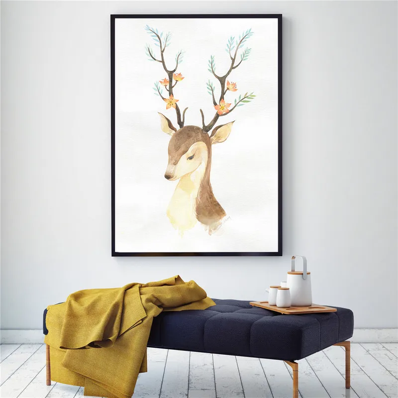 Скандинавский домашний декор стильные настенные картины на холсте плакат с
