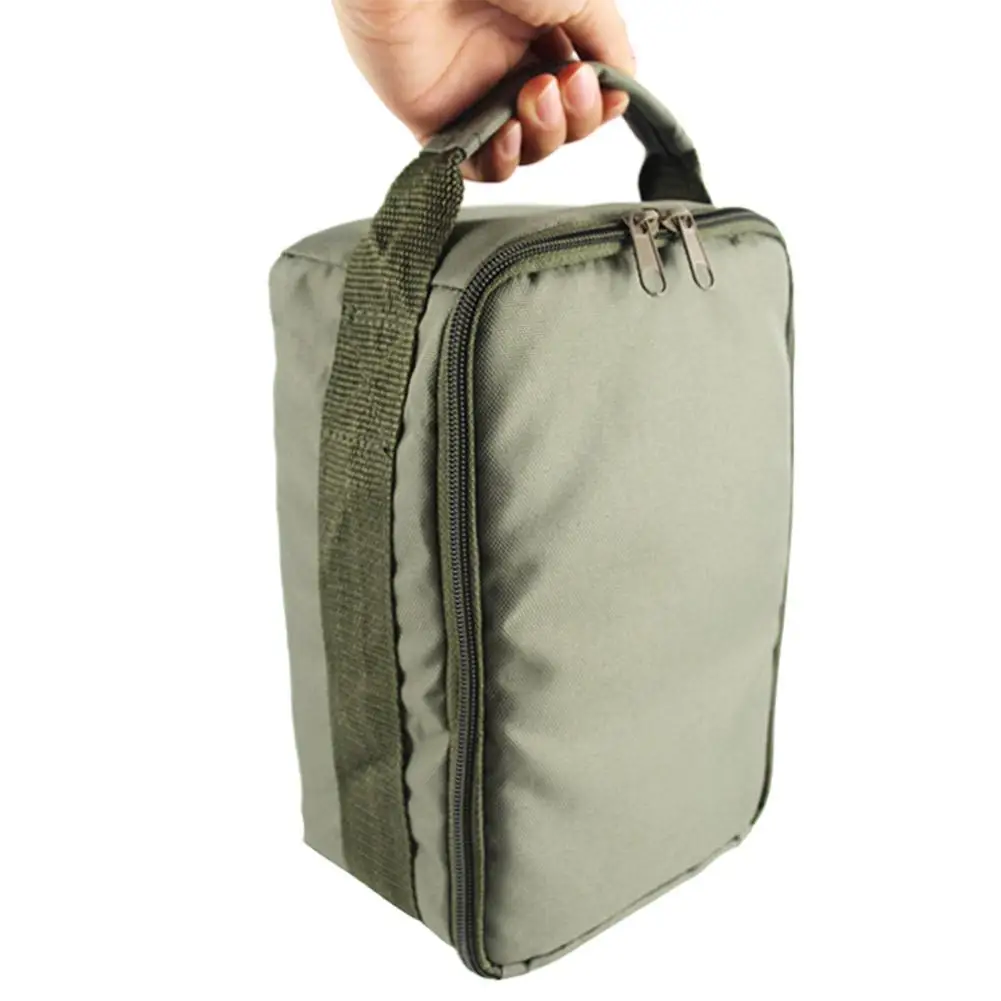 1 Pcs Fishing Bag Portable Multiple Compartments Line Reel Lure Hook Storage Handbag Polyester Bags | Спорт и развлечения
