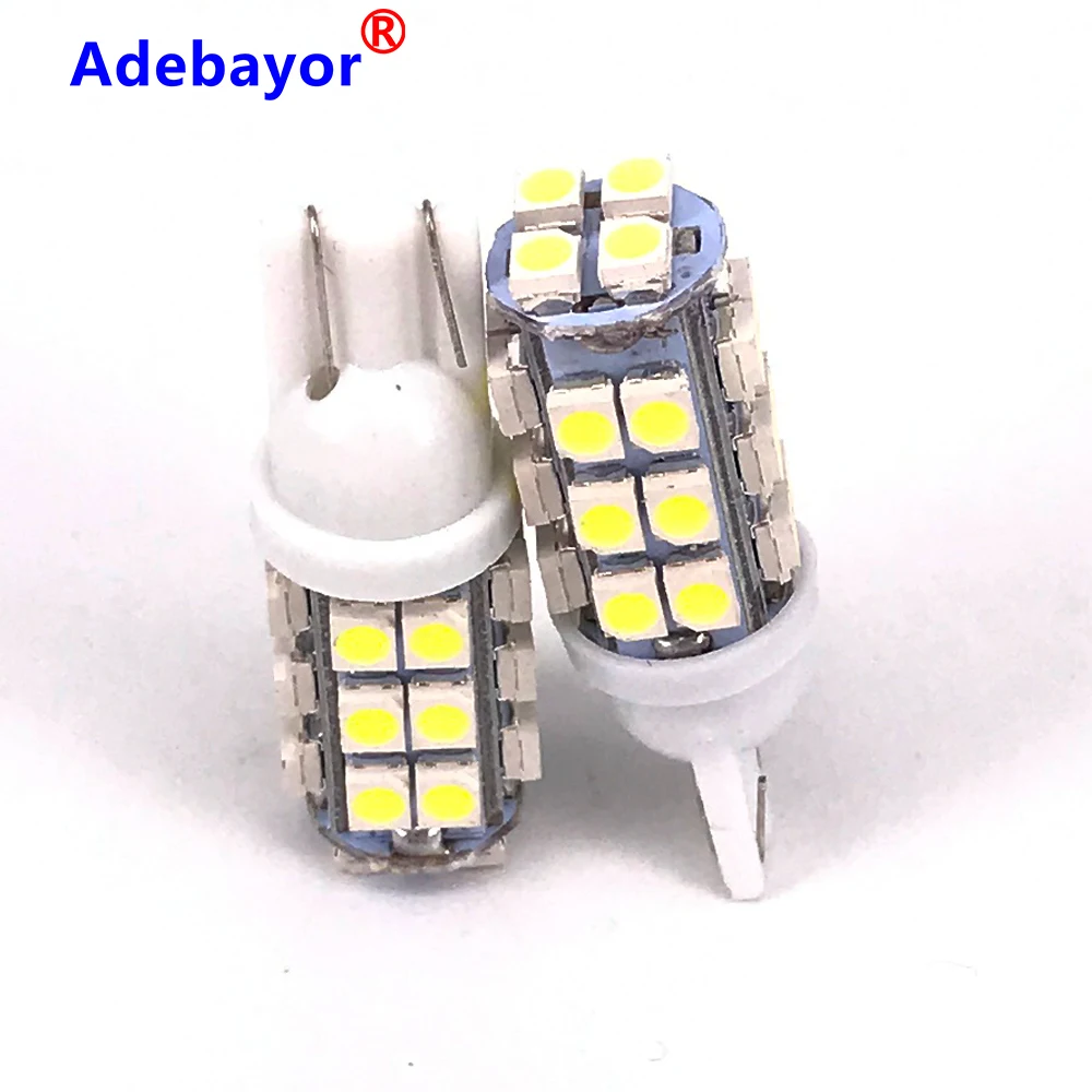 10 шт. светодиодный светодиодные лампы T10 1210/3528 smd 168 194 t10 W5W|Сигнальная лампа| |