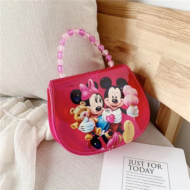 Disney лазерная сумка Детские Мультяшные Микки сумки с изображением мыши Tote модная сумка через плечо мультяшная сумка через плечо сумки-мессенджеры - Цвет: 1