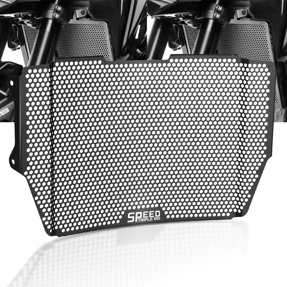 

Motorcycle CNC Aluminium Radiator Grille Guard Cover Side Part Grill Protector For Speed Triple