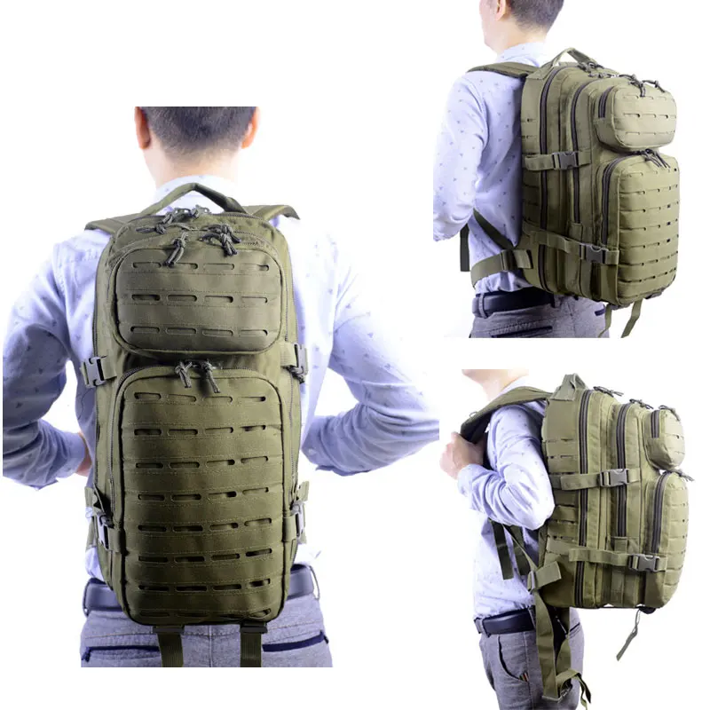 Армейский военный рюкзак тактическая Сумка для кемпинга система Molle камуфляжный