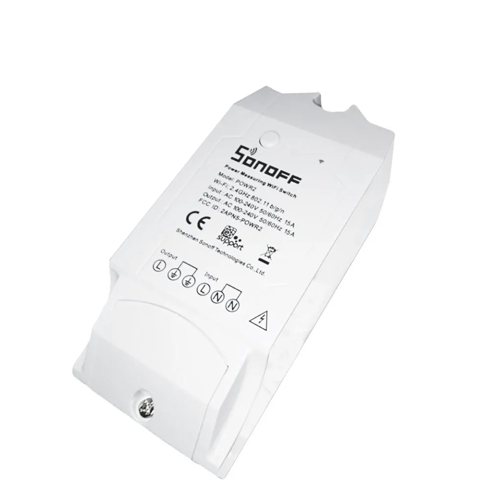 

2019 New 15a Wifi Smart Home Switch With Energy Monitoring Overload Protect High-power Power Monitoring Switch Tools