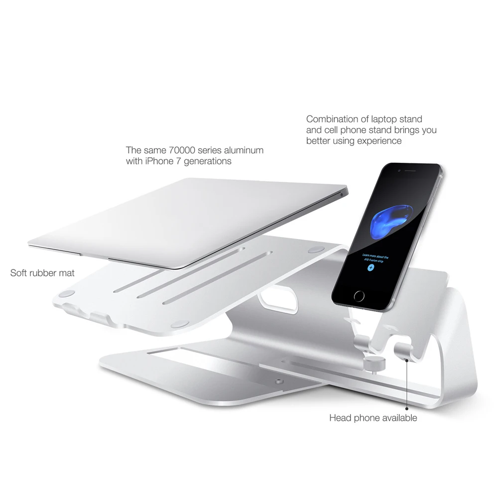 подставка для ноутбука с дер