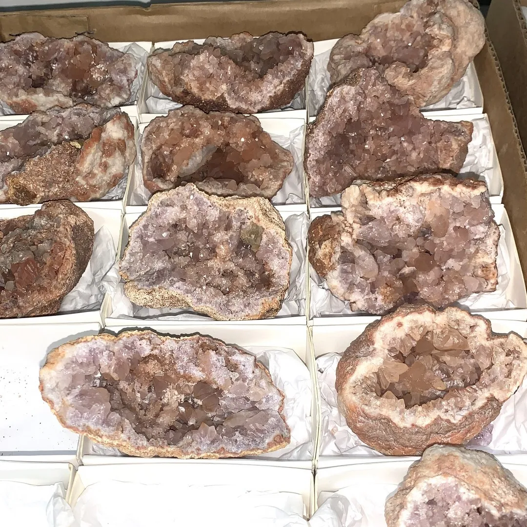 50-80 мм натуральный аргентинский розовый аметист необработанный - Цена: 3308.8