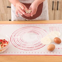 silicone baking mat pastry rolling kneading pad kitchen crepes pizza dough non stick pan cooking gadgets large tool high quality