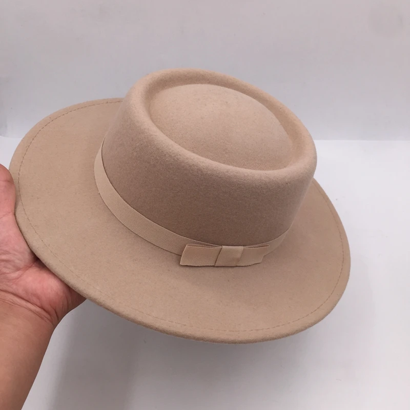 Ретро английская темпераментная и женская в Европе Панама осенне зимняя ткань