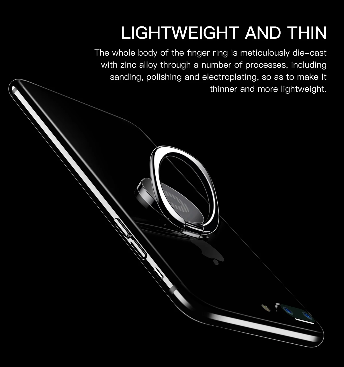 Baseus металлическое кольцо-держатель для iPhone 11 X samsung кольцо для мобильного телефона Подставка для мобильного телефона Магнитная Автомобильная Подставка для телефона