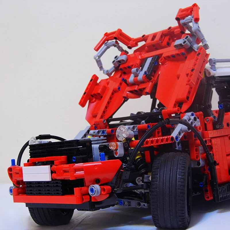 

BuildMOC Technical Rc Car Off Road Vehicle Bricks Motor Supercar Race Building Block DIY Education Toy For Children Gift