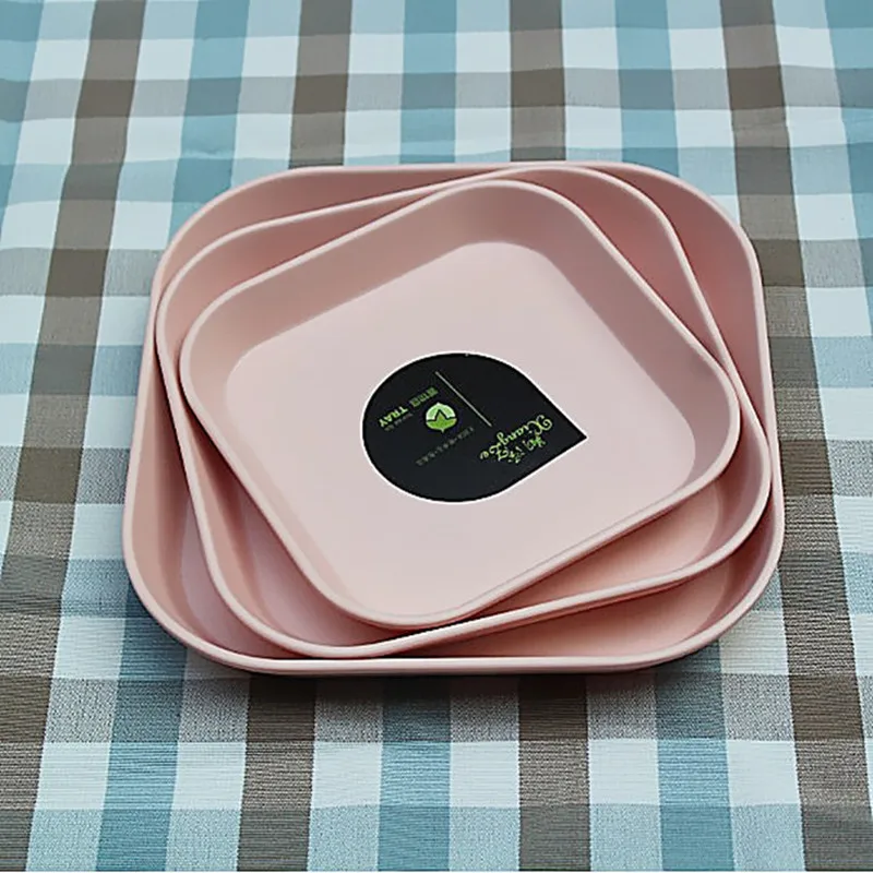 Геометрические подносы для хранения креативные скандинавские пластиковые