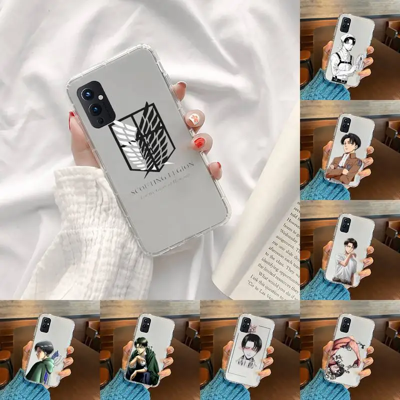 

Attack On Titan Phone Case Transparent For OnePlus 9 8 7 7t 8t Oppo find X3 X2 reno5 Vivo X60 X50 Pro MeiZu 17 16XS