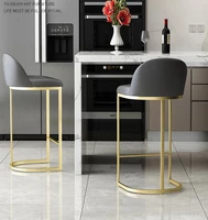 nordic bar chair modern simple home back bar stool bar stool bar chair light luxury american bar stool