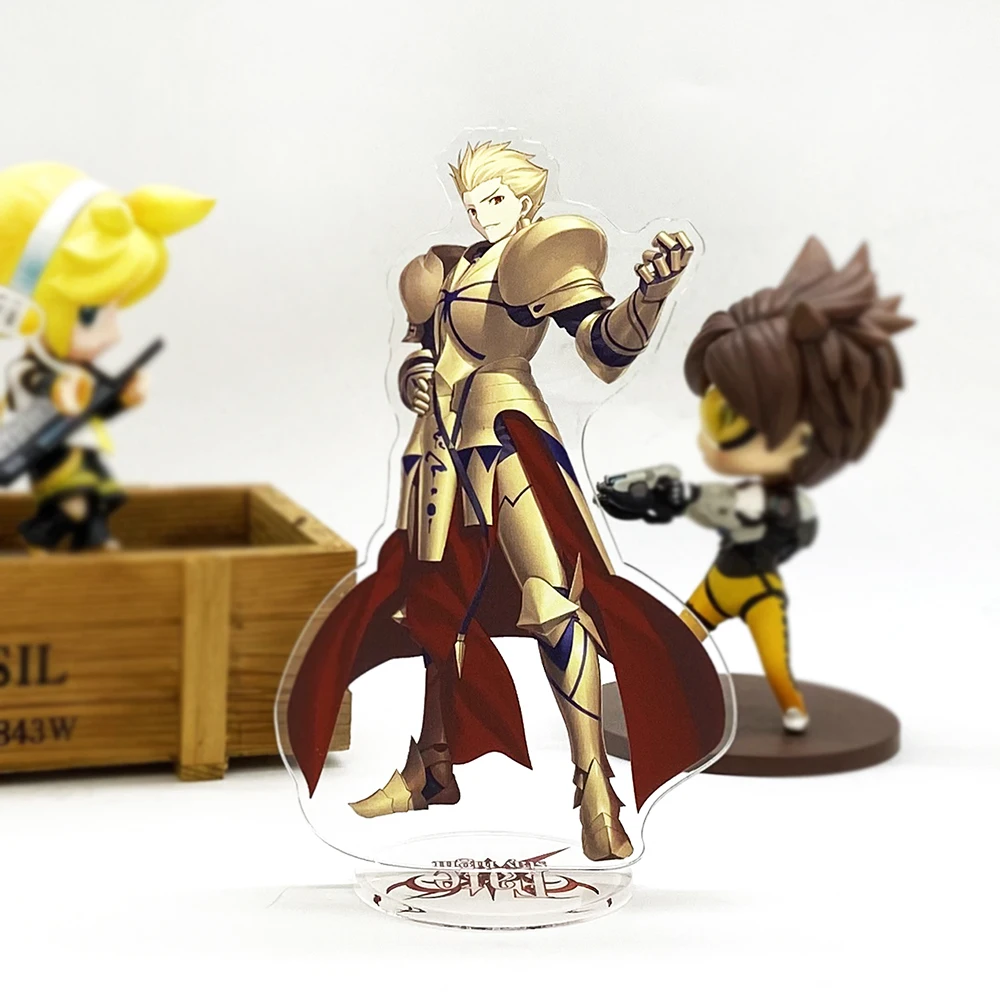 Fate Stay Night Zero Go Archer Gilgamesh HM фигурка на акриловой подставке Модель Держатель для