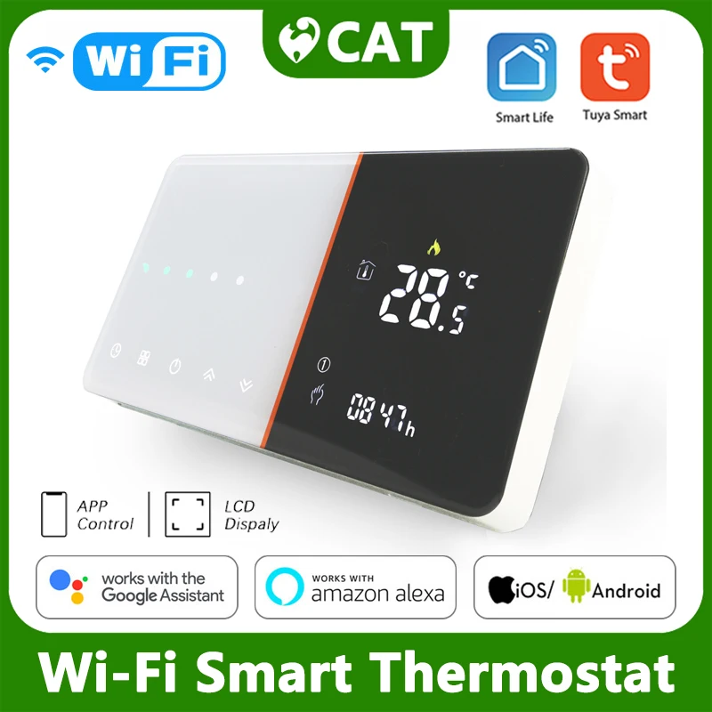 

Термостат газовый Tuya Smart Life, 16 А, с поддержкой Wi-Fi