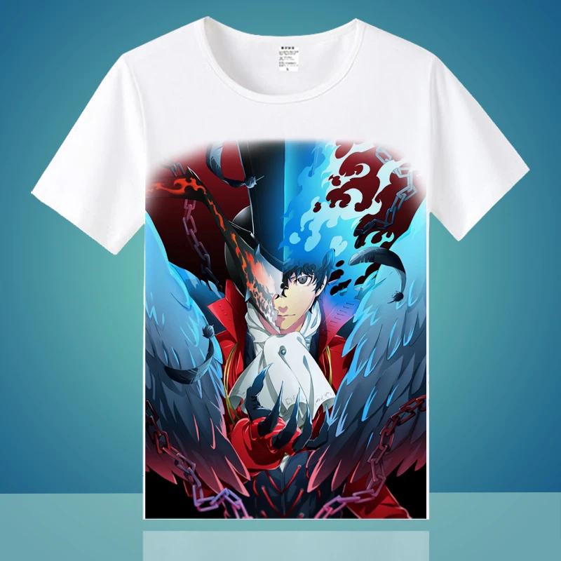 Персона 5 Косплей Футболка Акира Курусу Моргана Рен Амамия принт с героями