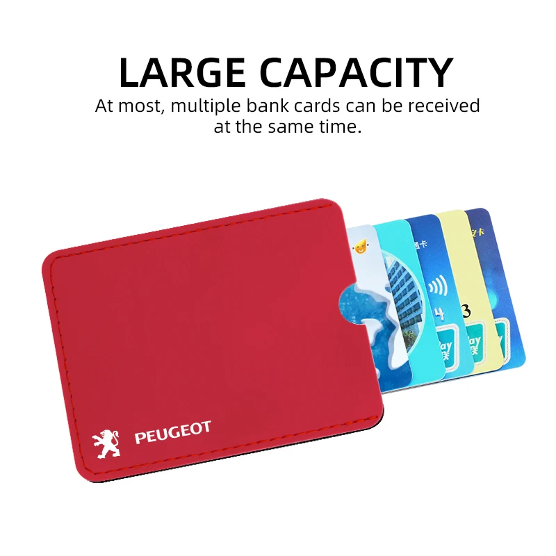 Новинка матовый замшевый чехол для кредитных карт мужчин и женщин Peugeot 307 peugeot 206 308