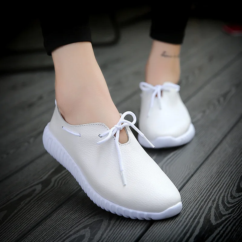 2019 г. осенние модные Лоферы женская обувь женские слипоны из натуральной кожи на