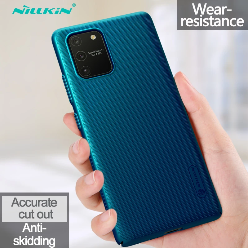 Для Samsung Galaxy S10 Lite Case S 10 Cover NILLKIN Super Frosted Shield пластиковые жесткие телефонные чехлы