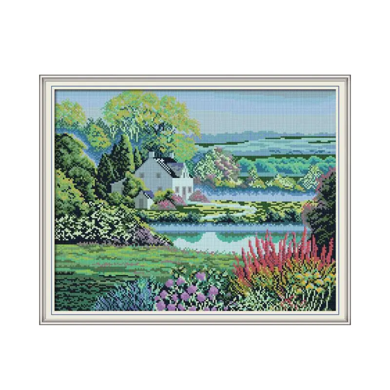 Новинка 2019 красивая картина с бриллиантами полностью квадратная вышивка