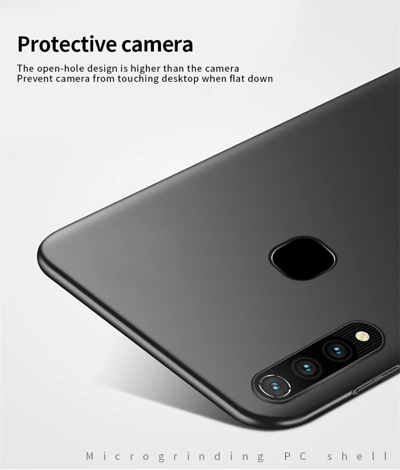 ДЛЯ Vivo U3 чехол из поликарбоната Противоскользящий ультра тонкий жесткий бампер