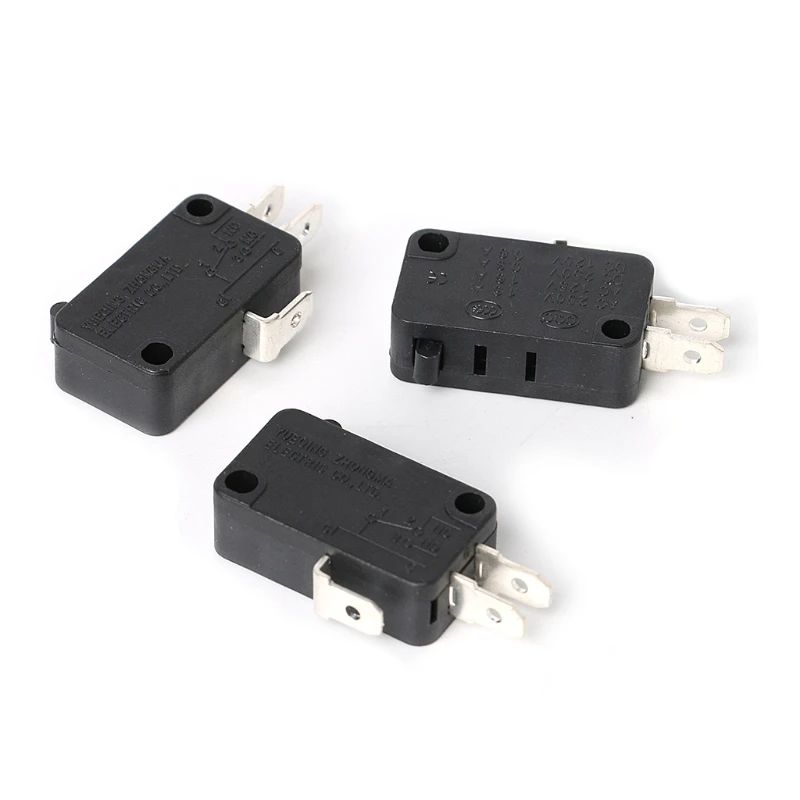 

5 шт., концевой микропереключатель 16 А, 250 В переменного тока, 0,3 а, 250 В переменного тока