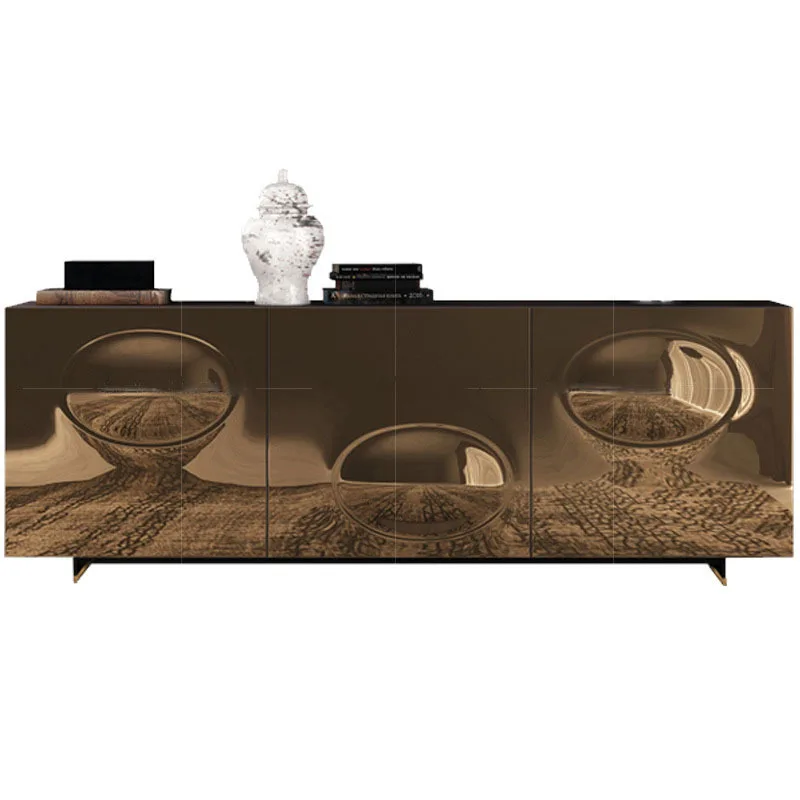 Итальянский консольный стол в гонконгском стиле роскошный шкаф для хранения