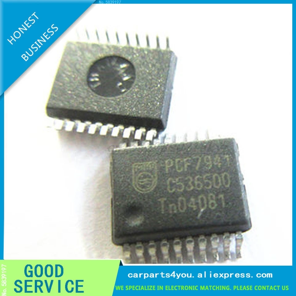 10 шт./лот PCF7941 PCF7941ATS TSSOP20 RF передатчик IC автомобильный пульт дистанционного