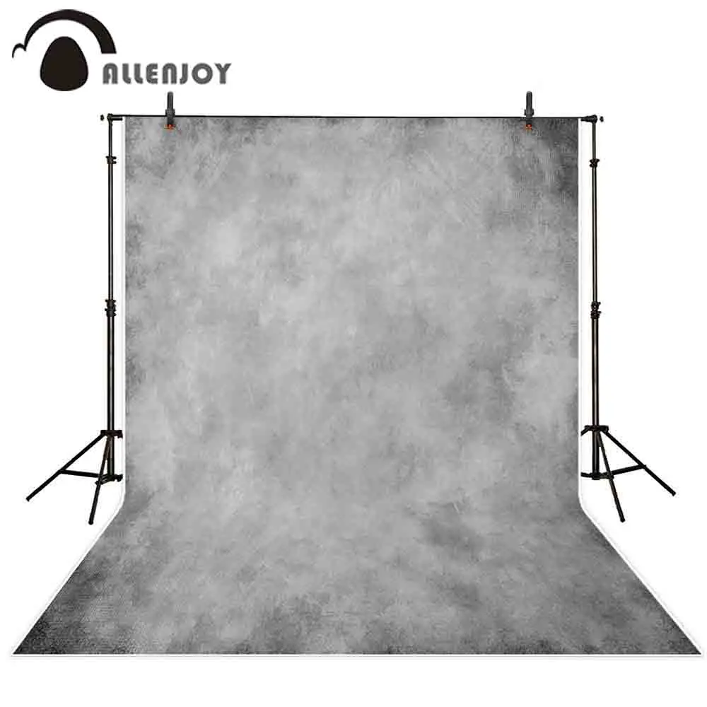 Фон для фотосъемки Allenjoy серый однотонный старый мастер бумажный фон