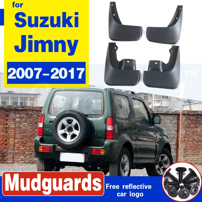Брызговики для Suzuki Jimny 2007 2017 грязевые щитки из АБС пластика наружная защита