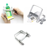 portable manual aluminum toothpaste dispenser tooth paste tube squeezer accessories hair color dye paint rolling squeezing tools