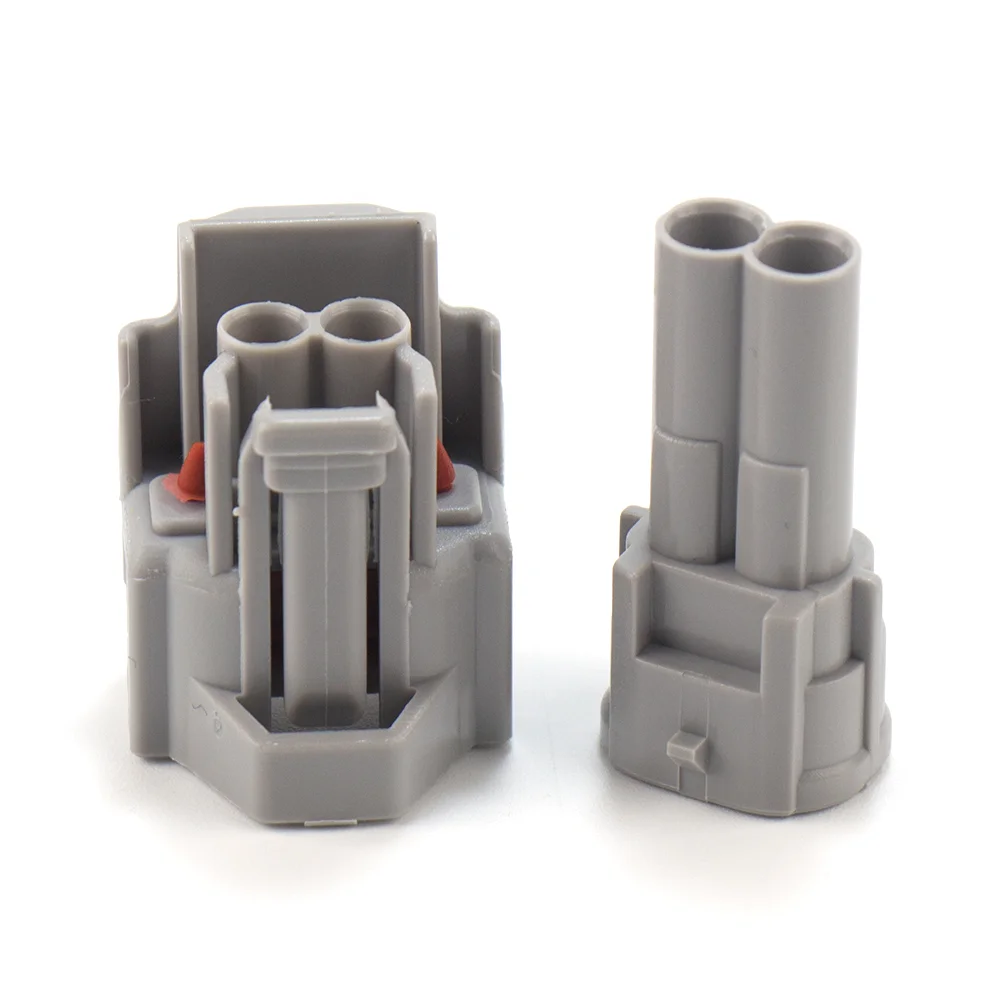 20/50 комплектов 2-контактный разъем топливного инжектора с верхним слотом