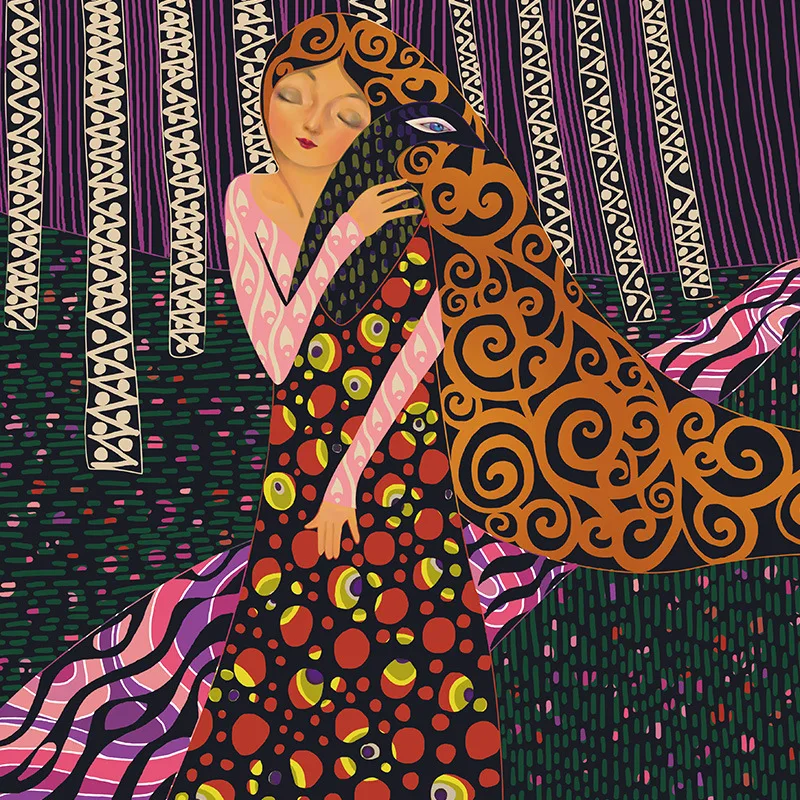 1 Набор 6 шт. волшебная сказка тема цвет фотография карточки Детский