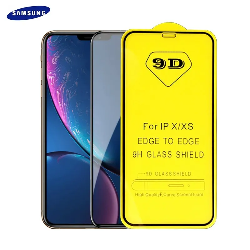 Пленка из закаленного стекла для Samsung Galaxy S6 S5 4 Note 5 J5 7 A3 9D полное Защитное стекло
