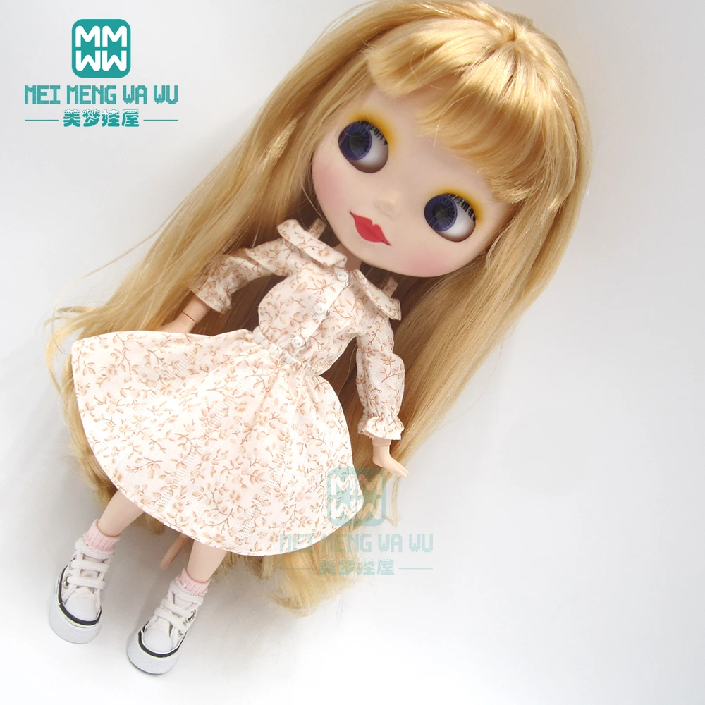 1 шт Blyth кукольная одежда с открытой спиной модное платье для Azone OB23 OB24 1/6