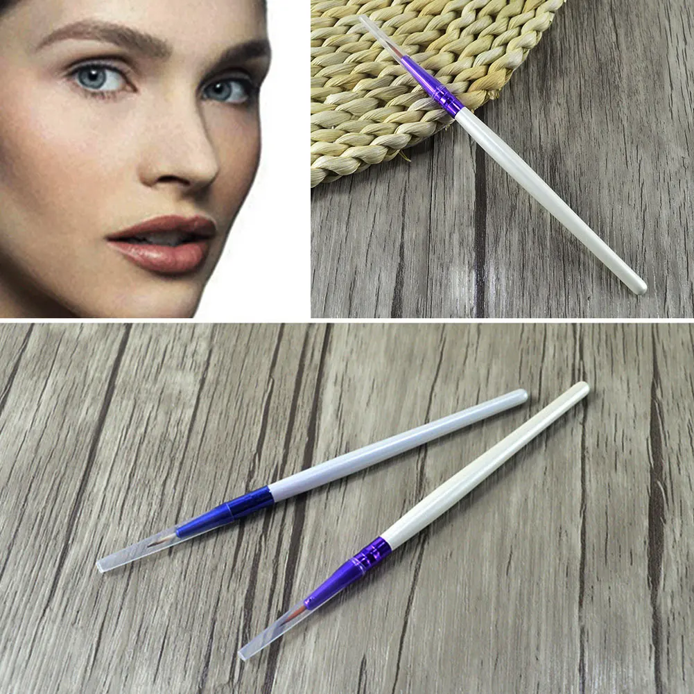 Горячая Распродажа новая синяя кисть для подводки глаз начинающих | Красота и
