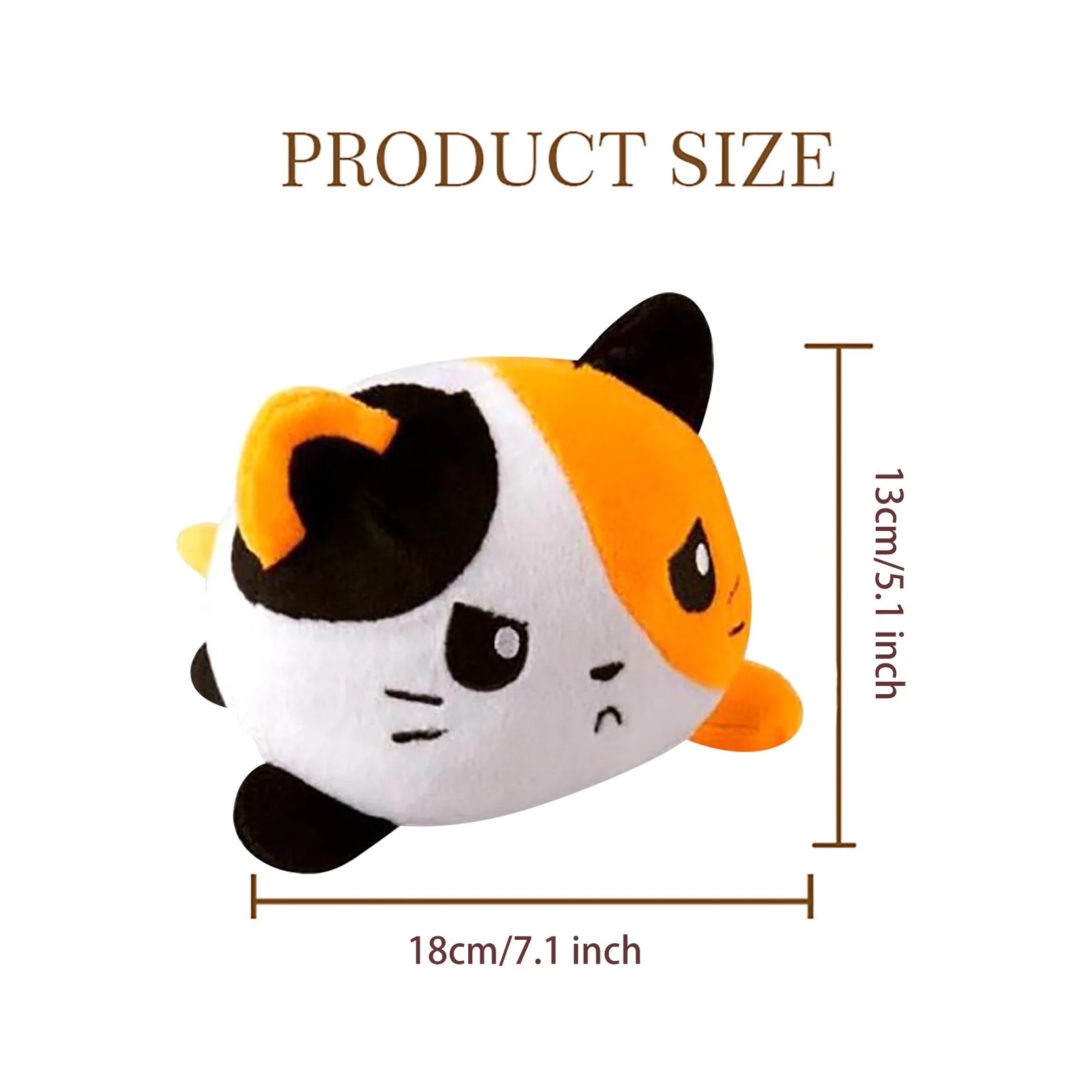 

2021 Cute Soft Simulation Flip Plush Kids Christmas Gift Double-sided Flip Plush Toy Chirdren Birthday Gift Peluche Octopus#45