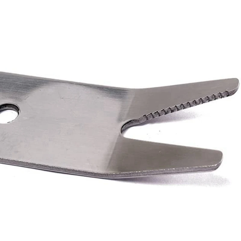 

1 Set Notched Straight Edge Guitar Luthiers Tool & 1 Pcs Guitar Bass Stainless Steel Multi-Tool Spanner Wrench