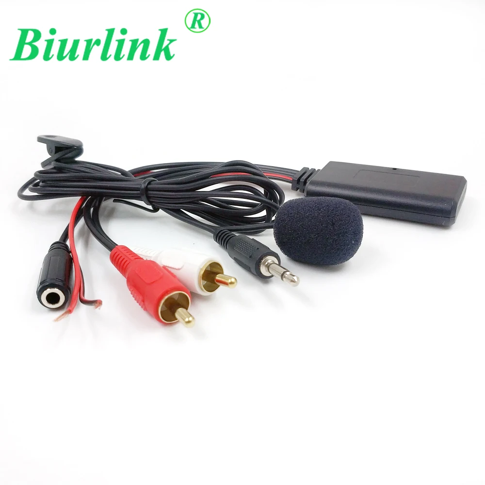Адаптер Bluetooth для микрофона 3 5 мм RCA AUX Pioneer Hyundai Nissan Mitsubishi Outlander Mazda|Кабели адаптеры