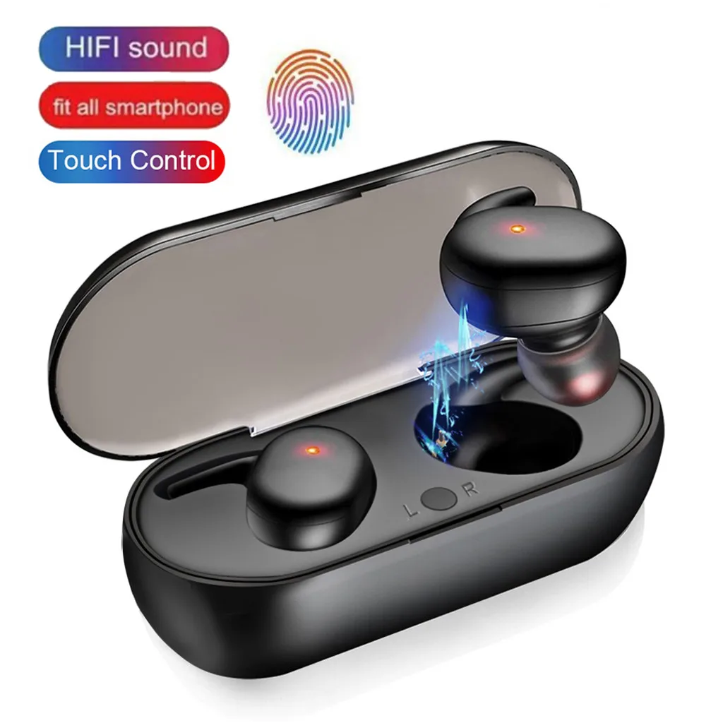 TWS наушники Y30 компактные с поддержкой Bluetooth 5 0 и сенсорным управлением|Наушники