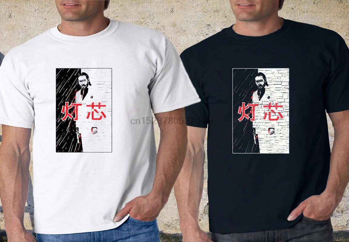 Черная белая футболка JOHN WICK Scarface Keanu Reeves Hitman Boogeyman XS-3XL с капюшоном в стиле хип-хоп