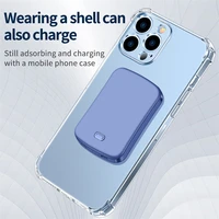 2021 new for iphone 12 13 pro max 10000mah 15w portable magnetic wireless power bank mobile phone fast charger external aux