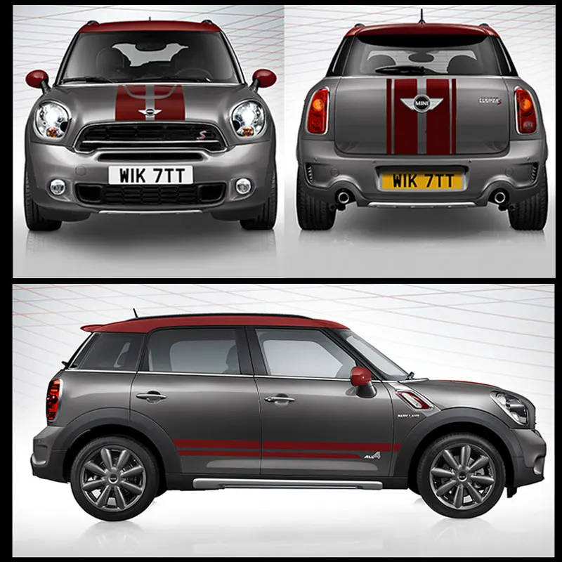 

Наклейка для кузова автомобиля, передняя крышка автомобиля, наклейка для BMW, Внешнее украшение для мини-родины