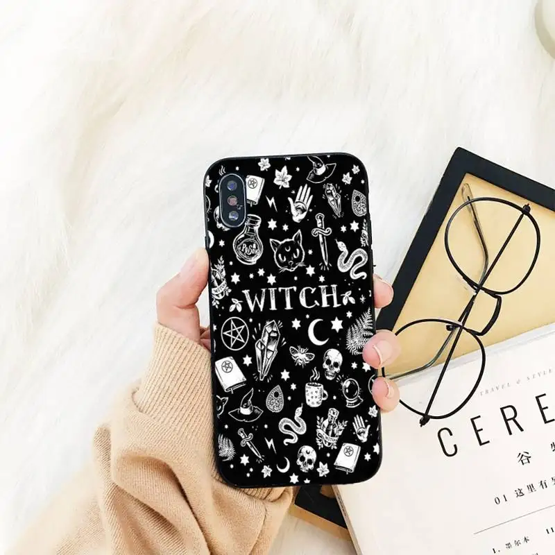 

Witchcraft Dark Witch Phone Case For iPhone 11 8 7 6 6S Plus X XS MAX 5 5S se 2020 11 12pro max iphone xr case