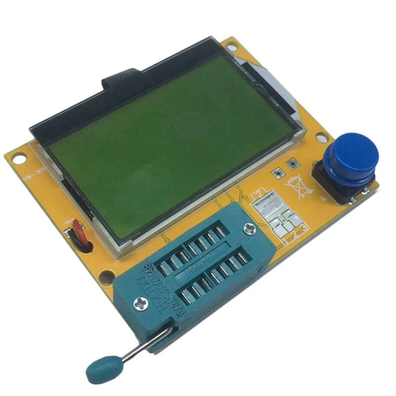

Mega328 LCR-T4 LCD Digital Transistor Tester Meter Backlight Diode Triode Capacitance ESR Meter MOS/PNP/NPN L/C/R