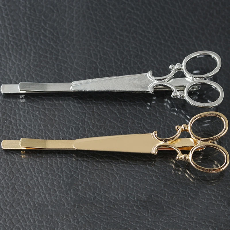 Простые Женские аксессуары для волос ножницы Клип Горячий Для ЖЕНЩИН ШИК