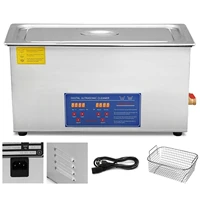 30l digital ultrasonic machine stainless steel washing bath machine glasses jewelry denture ultrasound wave cleaning tank
