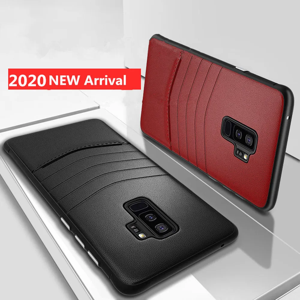 Деловой чехол для Samsung Galaxy S9 S8 Plus Note 9 8 Роскошный телефона из искусственной кожи +