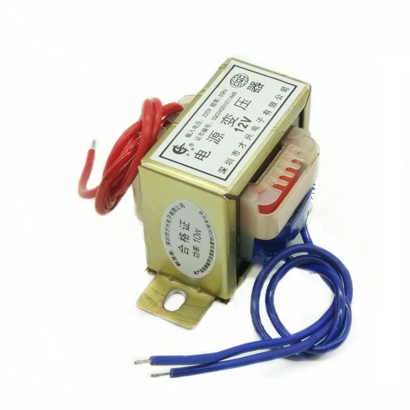 Мощный трансформатор EI48 * 24 10 Вт вход 380V220V ферритовый сердечник в переменный ток 6
