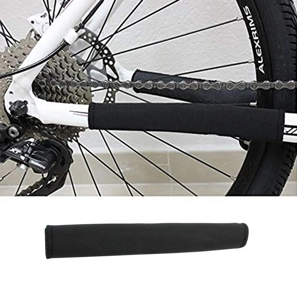 

1pc Bicycle Chain Protector Black Cycling Care Chain Posted Guards Bicycle Frame Chain Cover Pad Cycling Bike Accessories