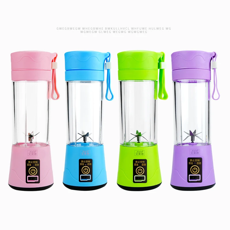 

USB Portable Blender Juicer Machine Smoothie Blender Mini Food Bottle Fruits Mixer Mode Orange Juicer Charger Rechargeable Mixe